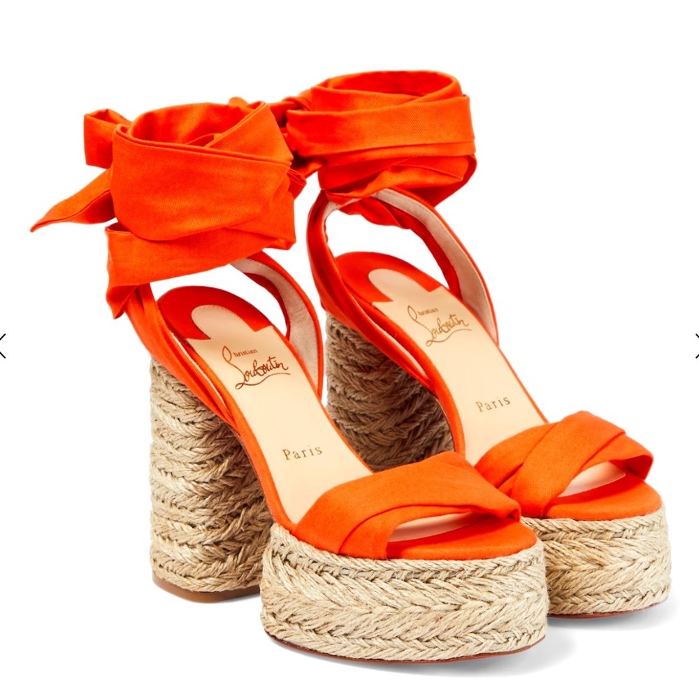 Christian Louboutin Mariza Du Desert Platform Sandal size 40EU / 10US